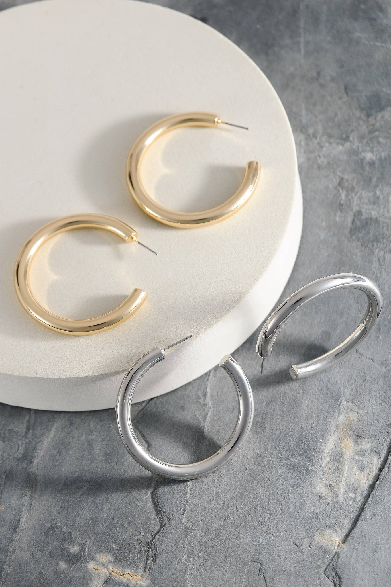 Golden Hour Hoop Earrings