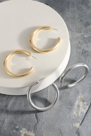 Golden Hour Hoop Earrings