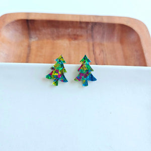 Oh Christmas Tree Studs