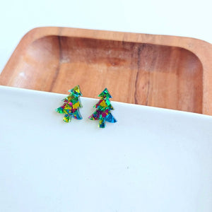 Oh Christmas Tree Studs