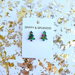 Oh Christmas Tree Studs