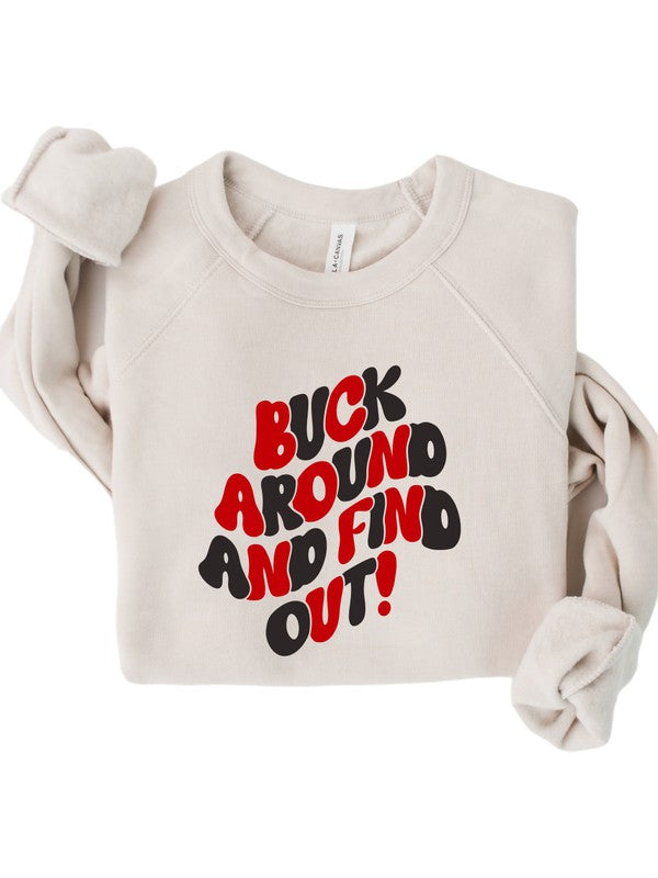 Buck Around Premium Crewneck Sweatshirt Plus