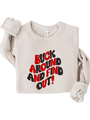 Buck Around Premium Crewneck Sweatshirt Plus