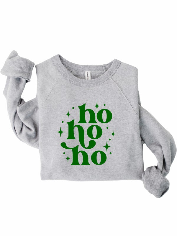 HO HO HO Graphic Premium Crew