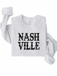 Nashville Graphic Crewneck Sweatshirt in Plus