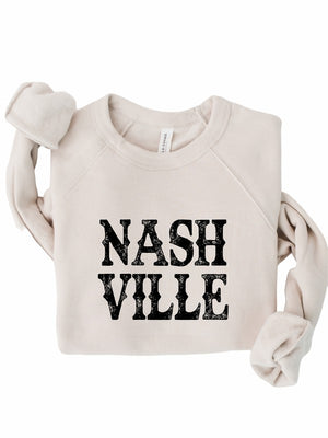 Nashville Graphic Crewneck Sweatshirt in Plus