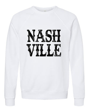 Nashville Graphic Crewneck Sweatshirt in Plus