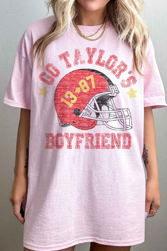 Go Taylor's Boyfriend Oversized Tee