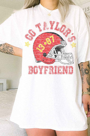 Go Taylor's Boyfriend Oversized Tee