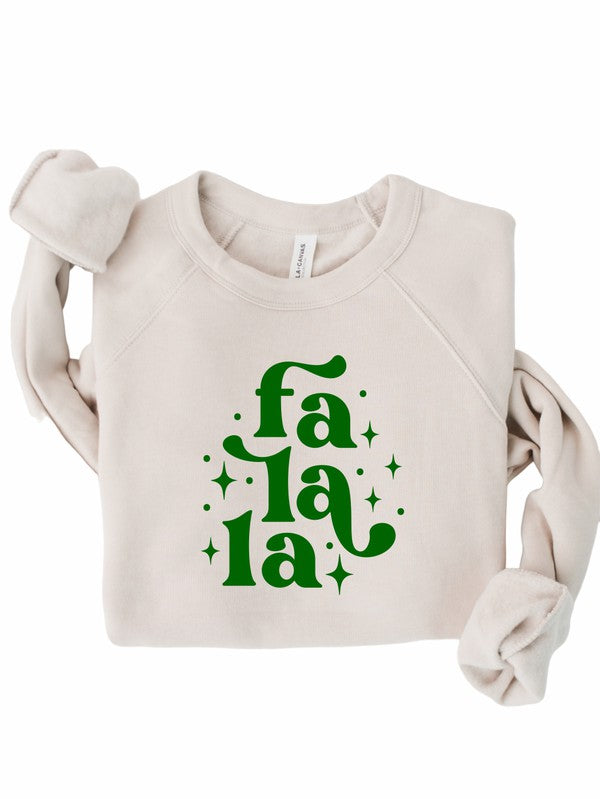 Fa La La Holiday Graphic Premium Crew