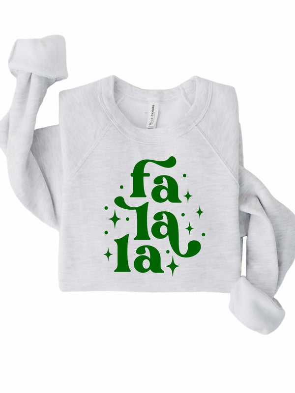 Fa La La Holiday Graphic Premium Crew