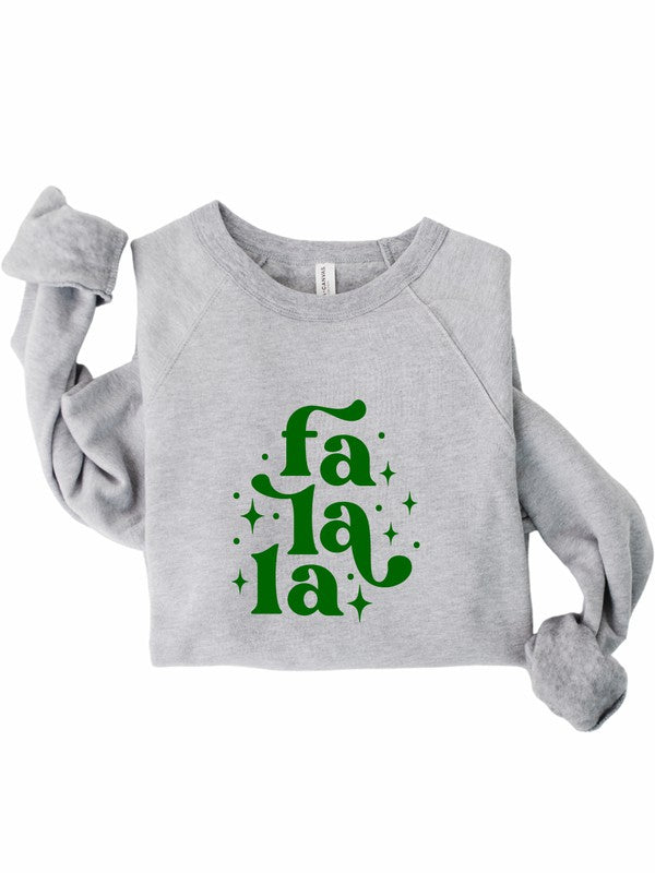 Fa La La Holiday Graphic Premium Crew