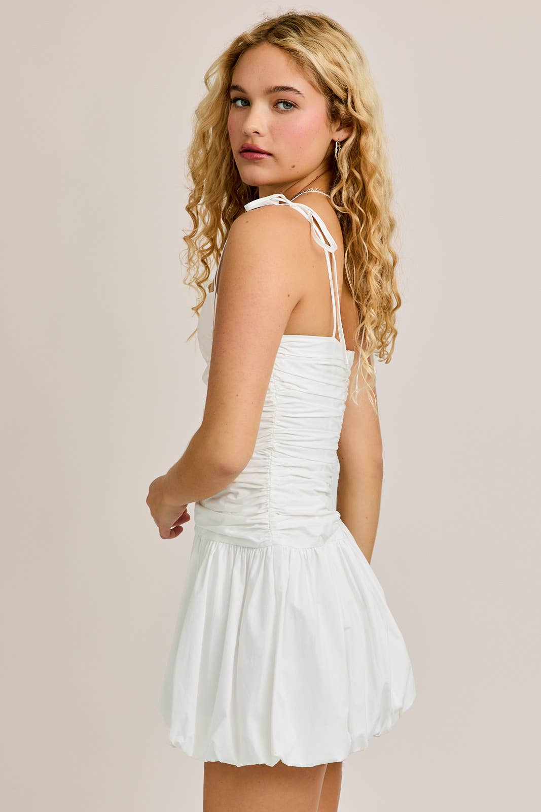Sorry to Burst Your Bubble Hem Dress