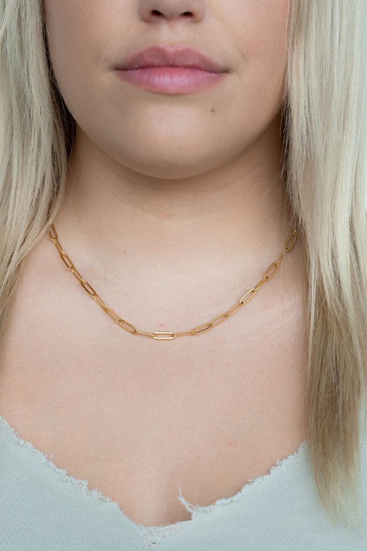 Luxe Paperclip Chain