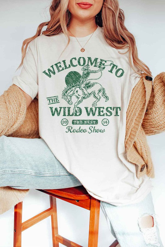 WILD WEST RODEO SHOW GRAPHIC TEE