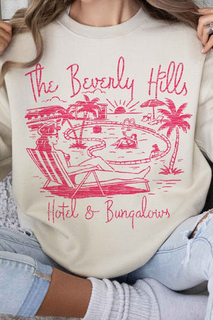 BEVERLY HILLS GRAPHIC SWEATSHIRT