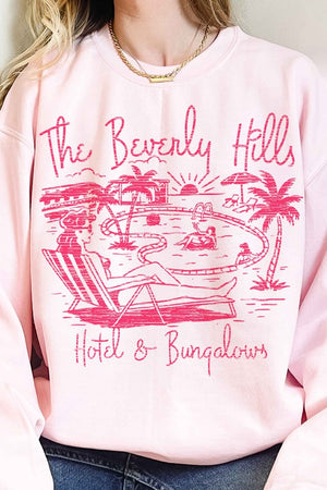 Beverly Hills OVERSIZED SWEATSHIRT