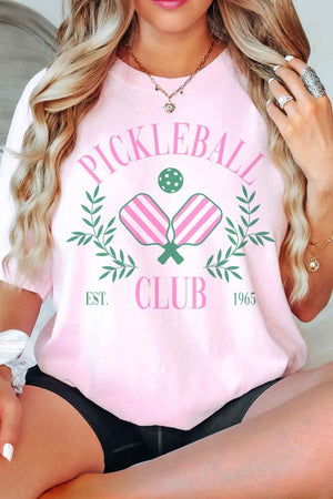 Pickleball Club Oversized Tee