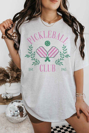 Pickleball Club Oversized Tee