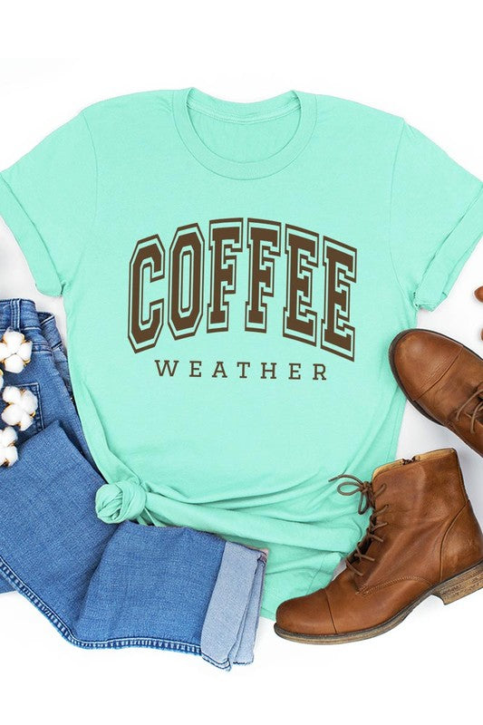 Coffee Weather Graphic Tee