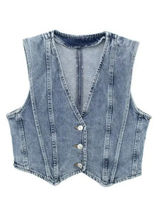 Not So Basic Denim Vest