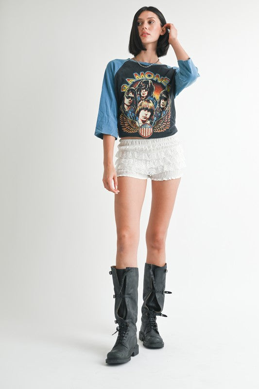 Ruffle My Feather Bloomer Style Shorts