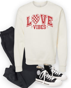 Love Vibes Graphic Sweatshirt