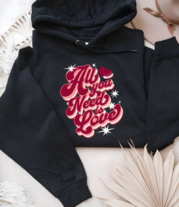 All You Need is Love Graphic Hoodie