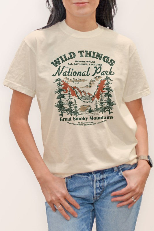 Great Smoky National Park Garment Dye Graphic Tee