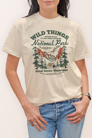Great Smoky National Park Garment Dye Graphic Tee