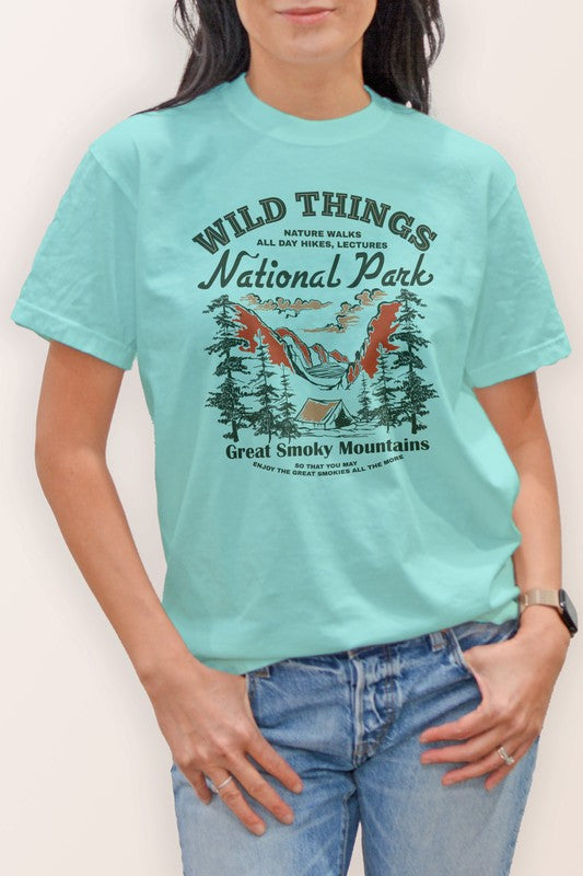 Great Smoky National Park Garment Dye Graphic Tee