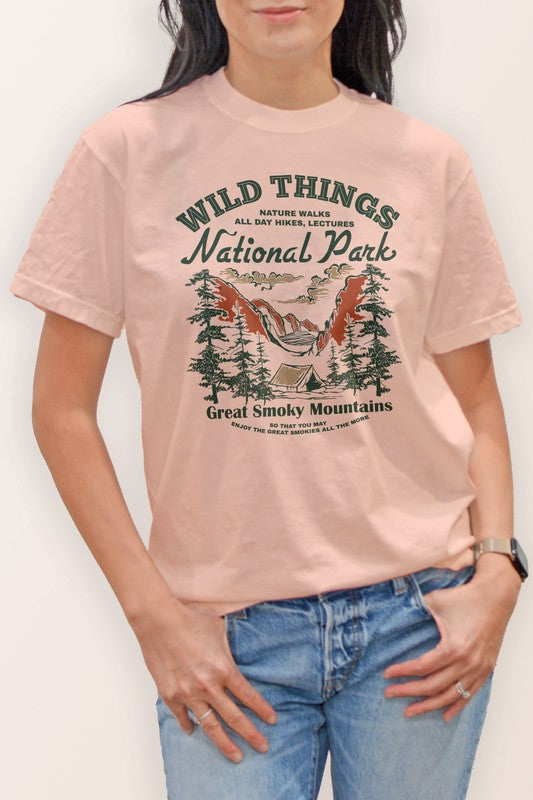 Great Smoky National Park Garment Dye Graphic Tee