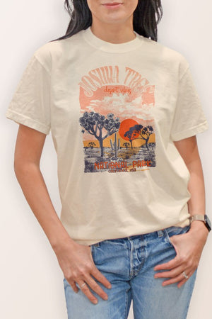 Joshua Tree National Park Garment Dye Graphic Tee