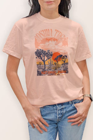 Joshua Tree National Park Garment Dye Graphic Tee