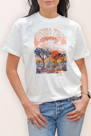Joshua Tree National Park Garment Dye Graphic Tee