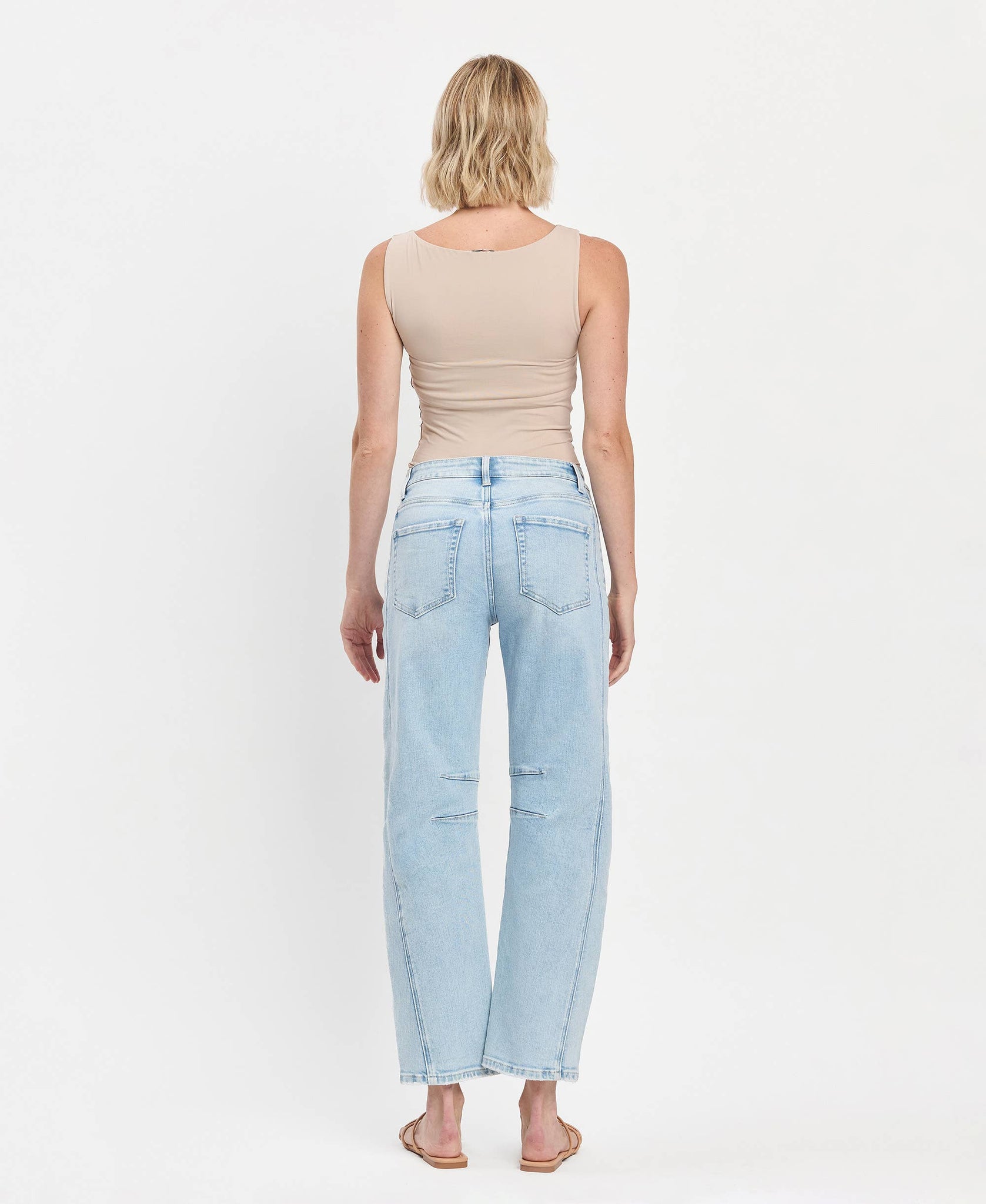 Come On Cowgirl Cropped Barrel Jean