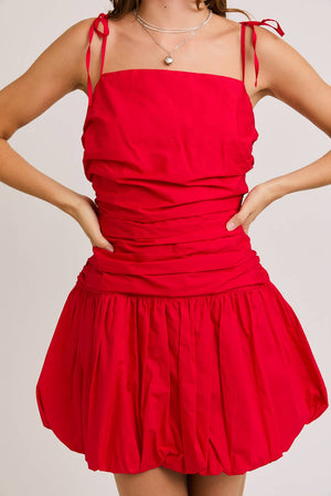 Sorry to Burst Your Bubble Hem Dress