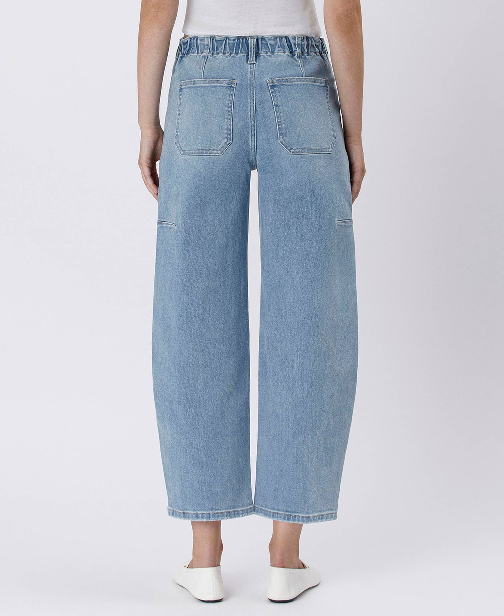 C'mon Cowgirl High Rise Barrel Jeans
