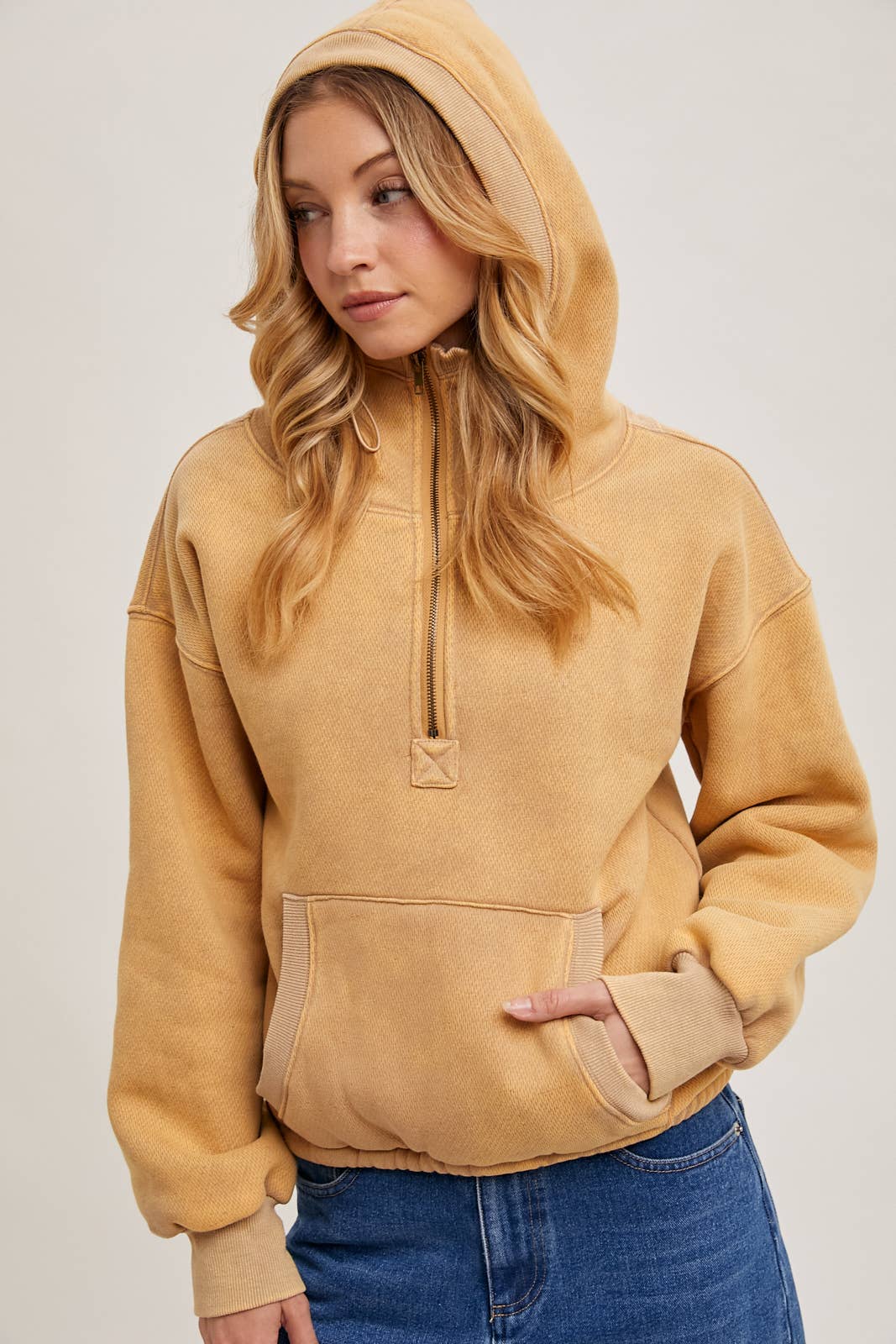 Kinda Like Carhart Fleece Lined Hoodie