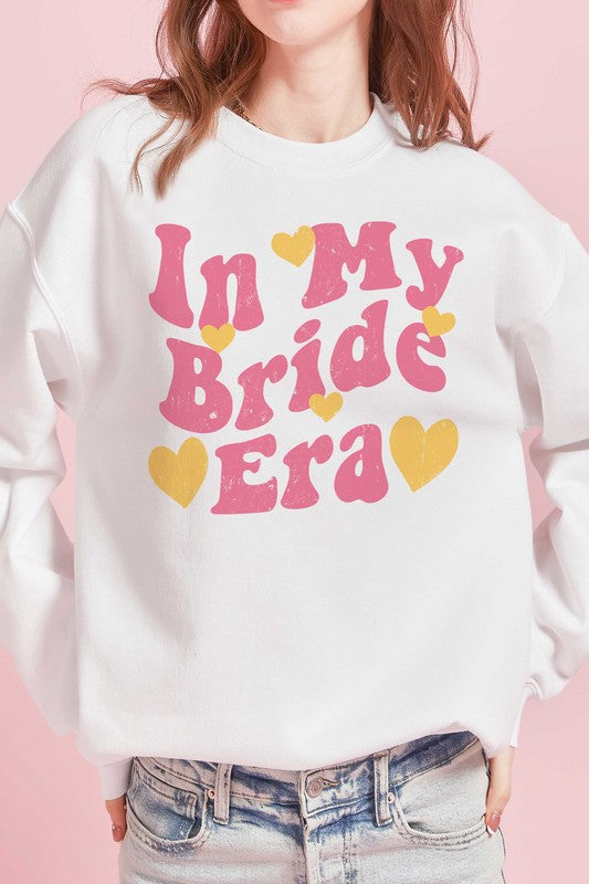 PLUS SIZE - IN MY BRIDE ERA Graphic Sweatshirt