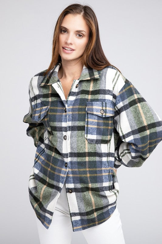 Plaid Flannel Shirt