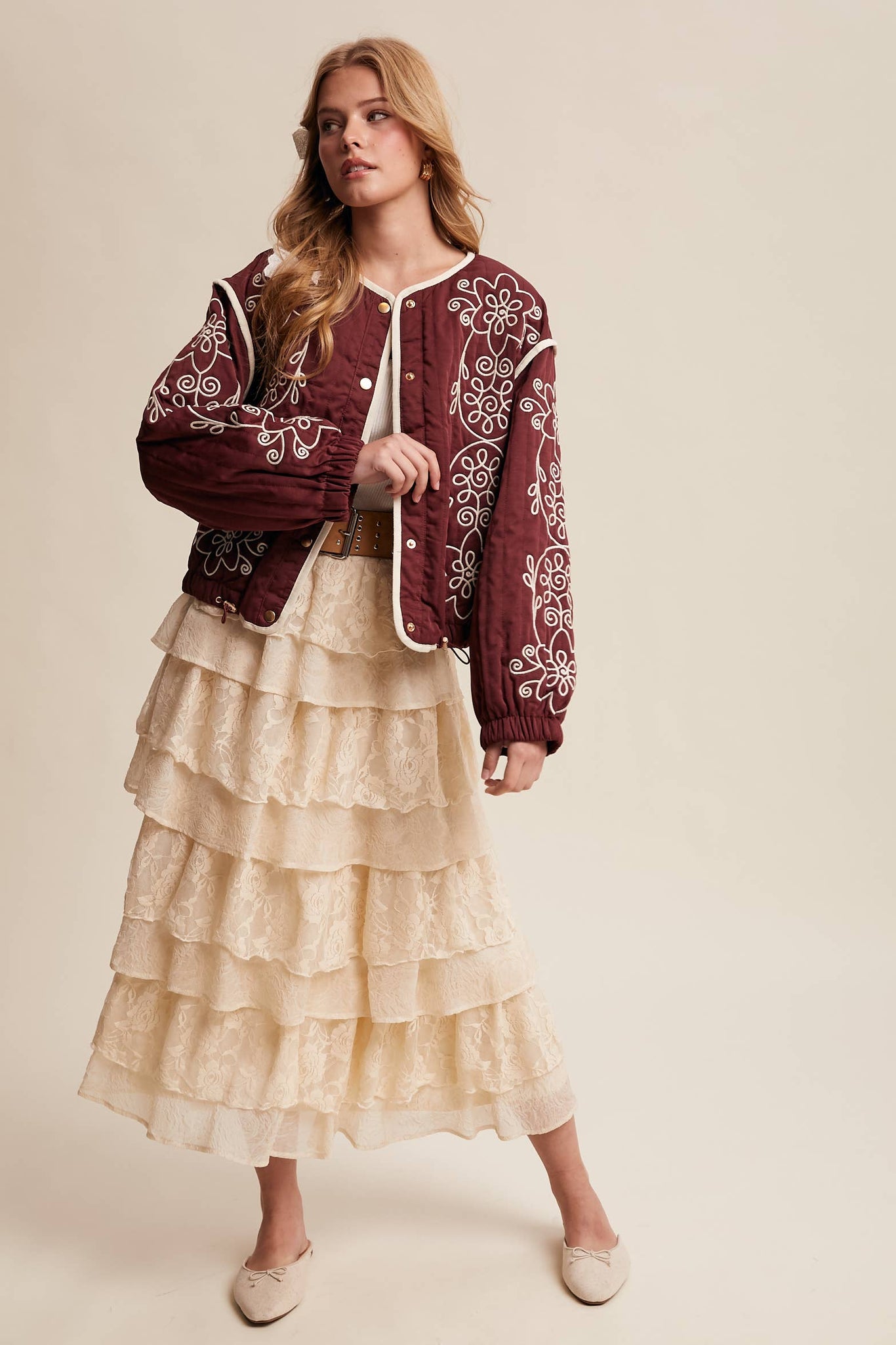 Take your Best Shot Western Quilted Jacket