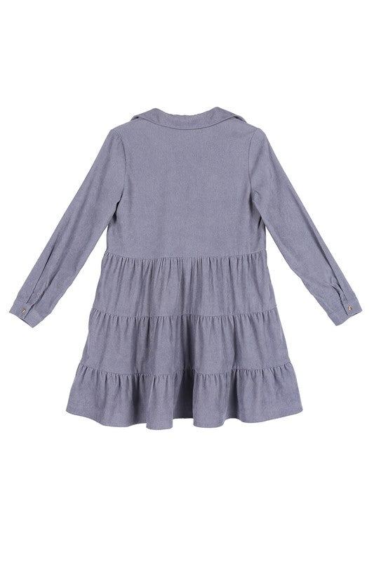 The One Corduroy Tiered Dress