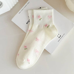 Flower Shop Crew Sock