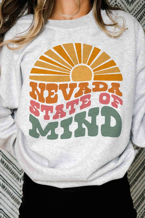 NEVADA STATE OF MIND Graphic Sweatshirt