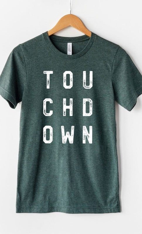 Retro Touchdown Graphic Tee in PLUS