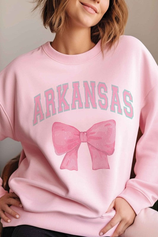 ARKANSAS BOW Graphic Sweatshirt