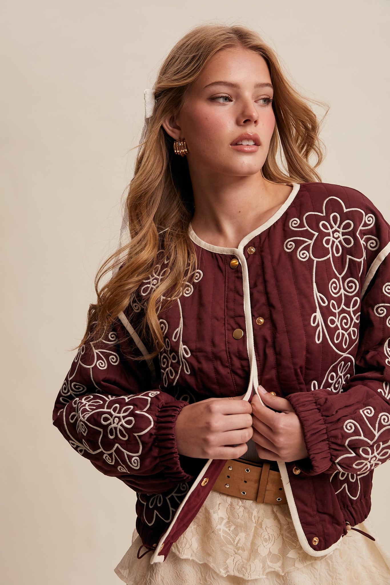 Take your Best Shot Western Quilted Jacket