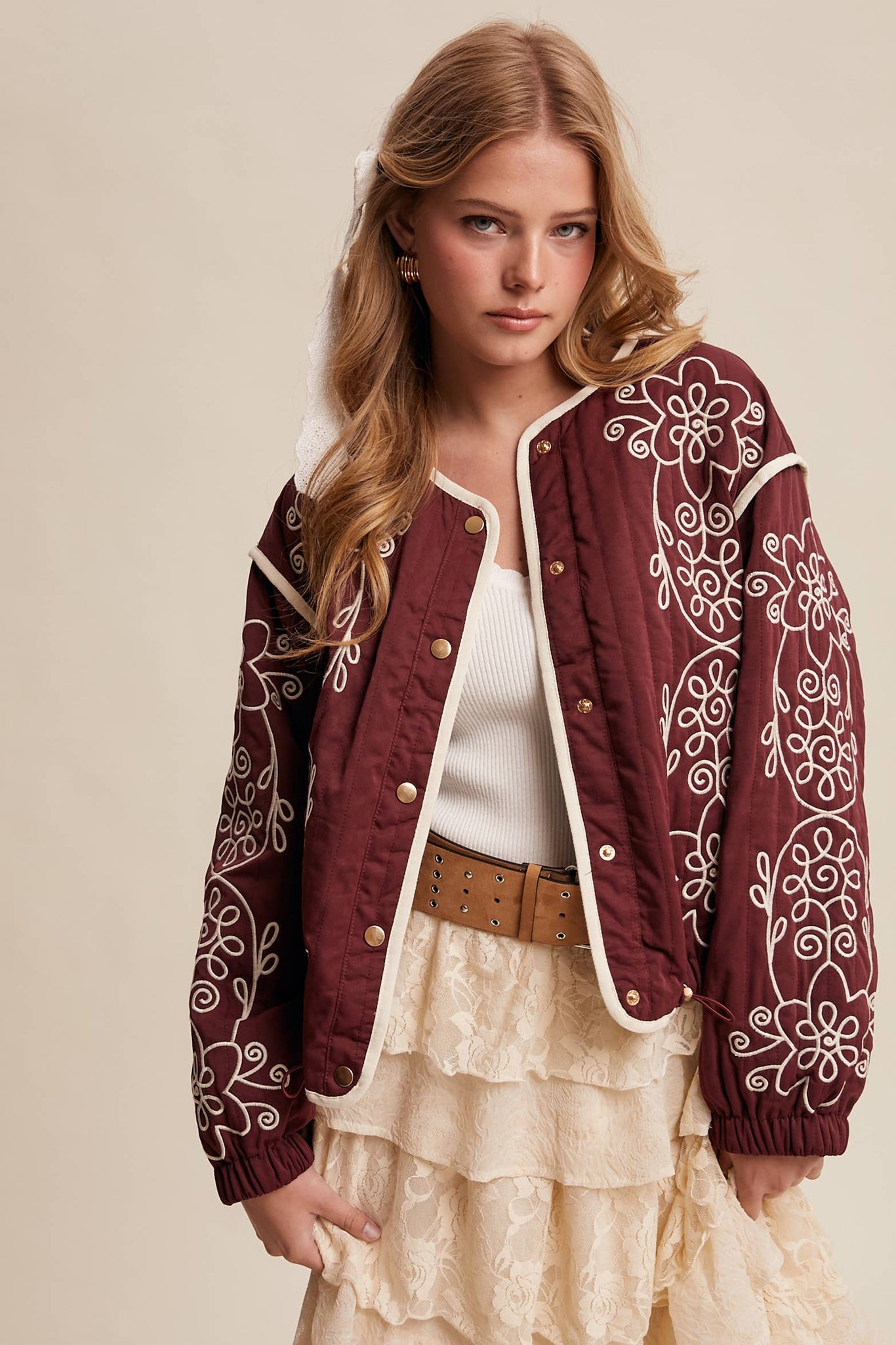 Take your Best Shot Western Quilted Jacket