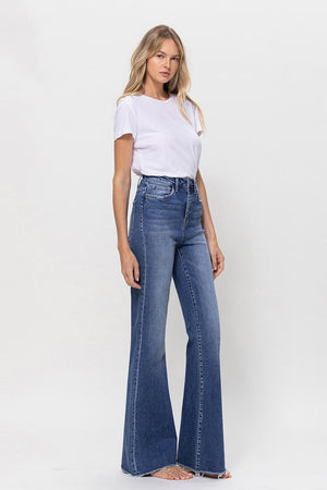 Super High Rise Relaxed Flare